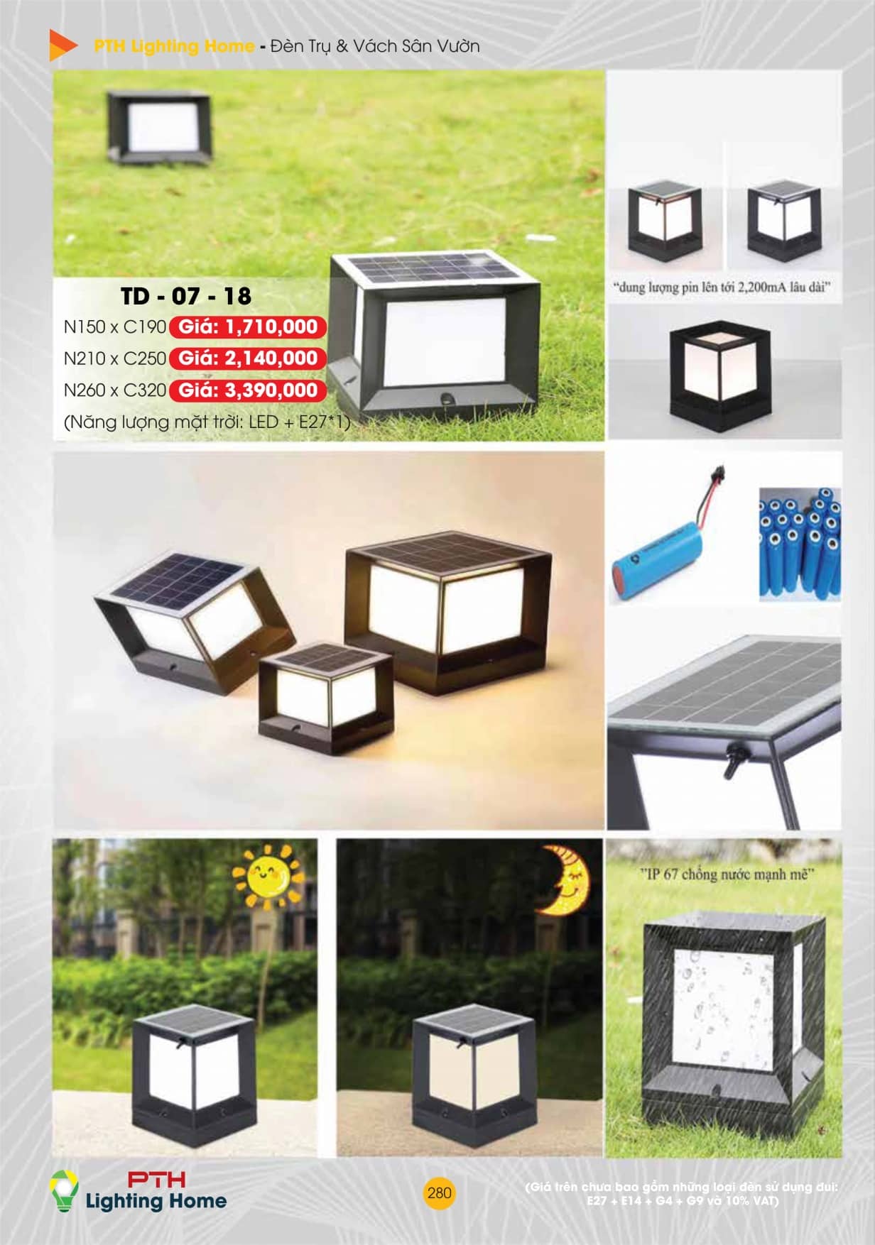 catalogue-bang-gia-den-led-trang-tri-pth-lighting-home-282