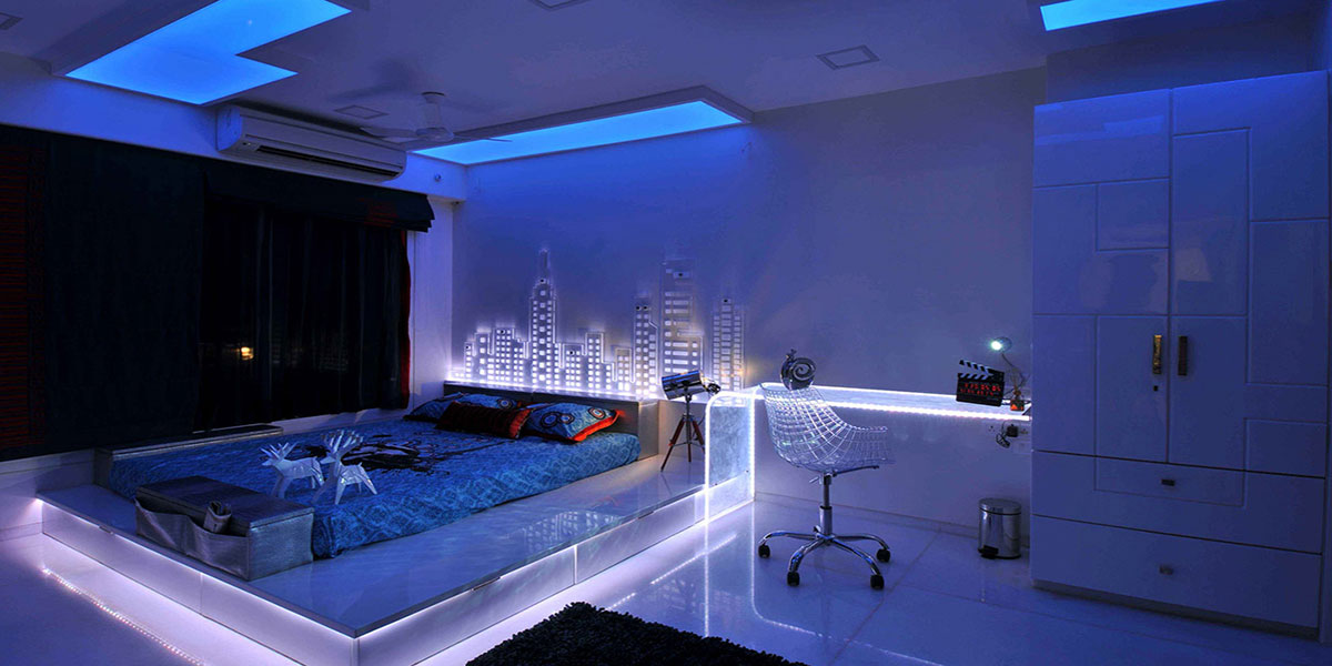 Đèn LED trang trí phòng ngủ